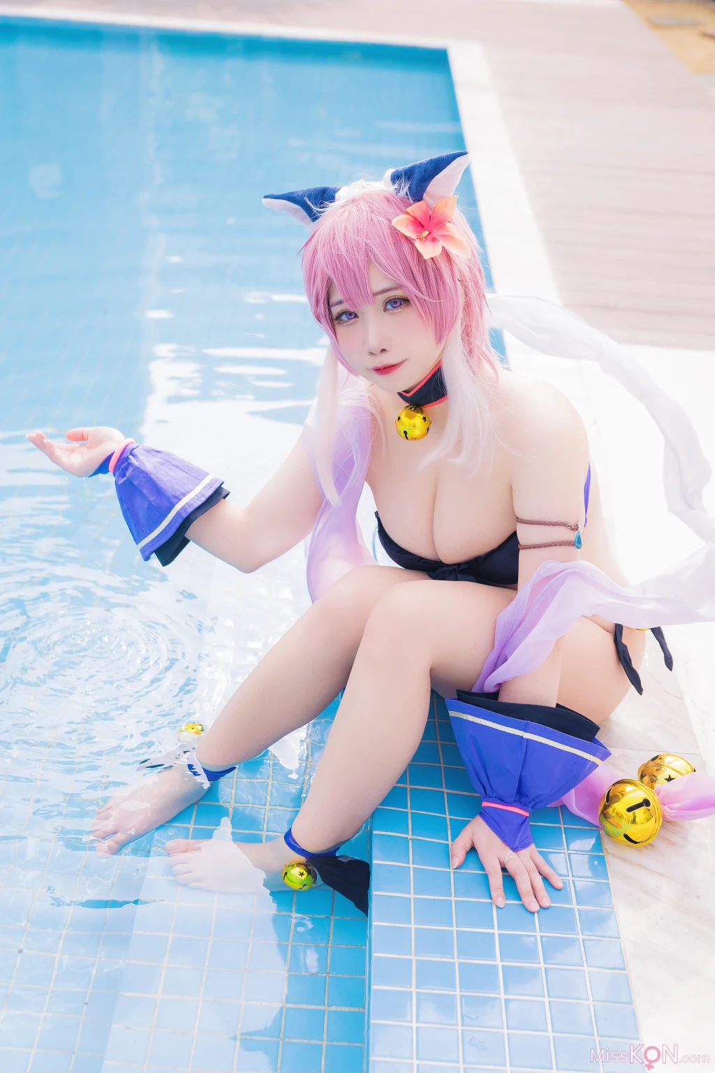 Coser@贞子蜜桃: 九月舰长 宮坂珠希泳装 (30 photos) – Page 3