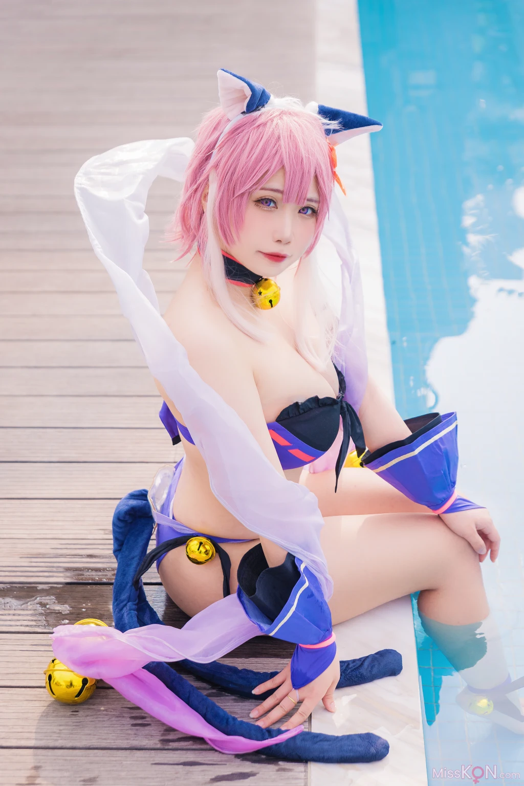 Coser@贞子蜜桃: 九月舰长 宮坂珠希泳装 (30 photos) – Page 3