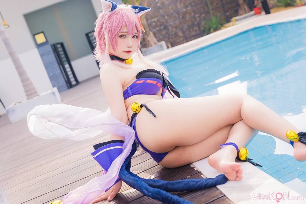 Coser@贞子蜜桃: 九月舰长 宮坂珠希泳装 (30 photos) – Page 3