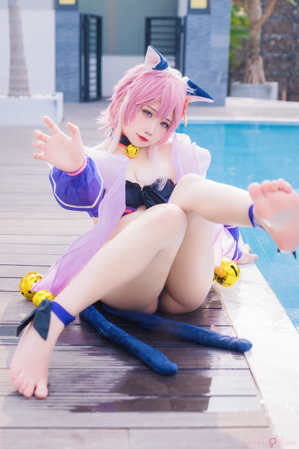 Coser@贞子蜜桃: 九月舰长 宮坂珠希泳装 (30 photos) – Page 3