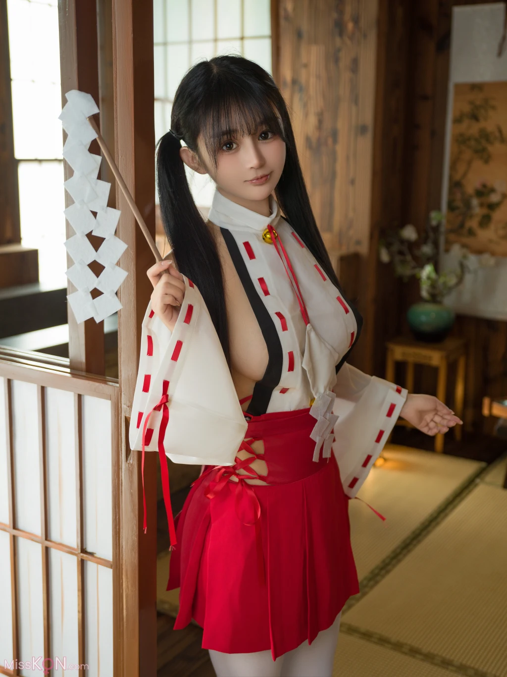 Coser@桜井宁宁: 纺愿缘结 (69 photos )