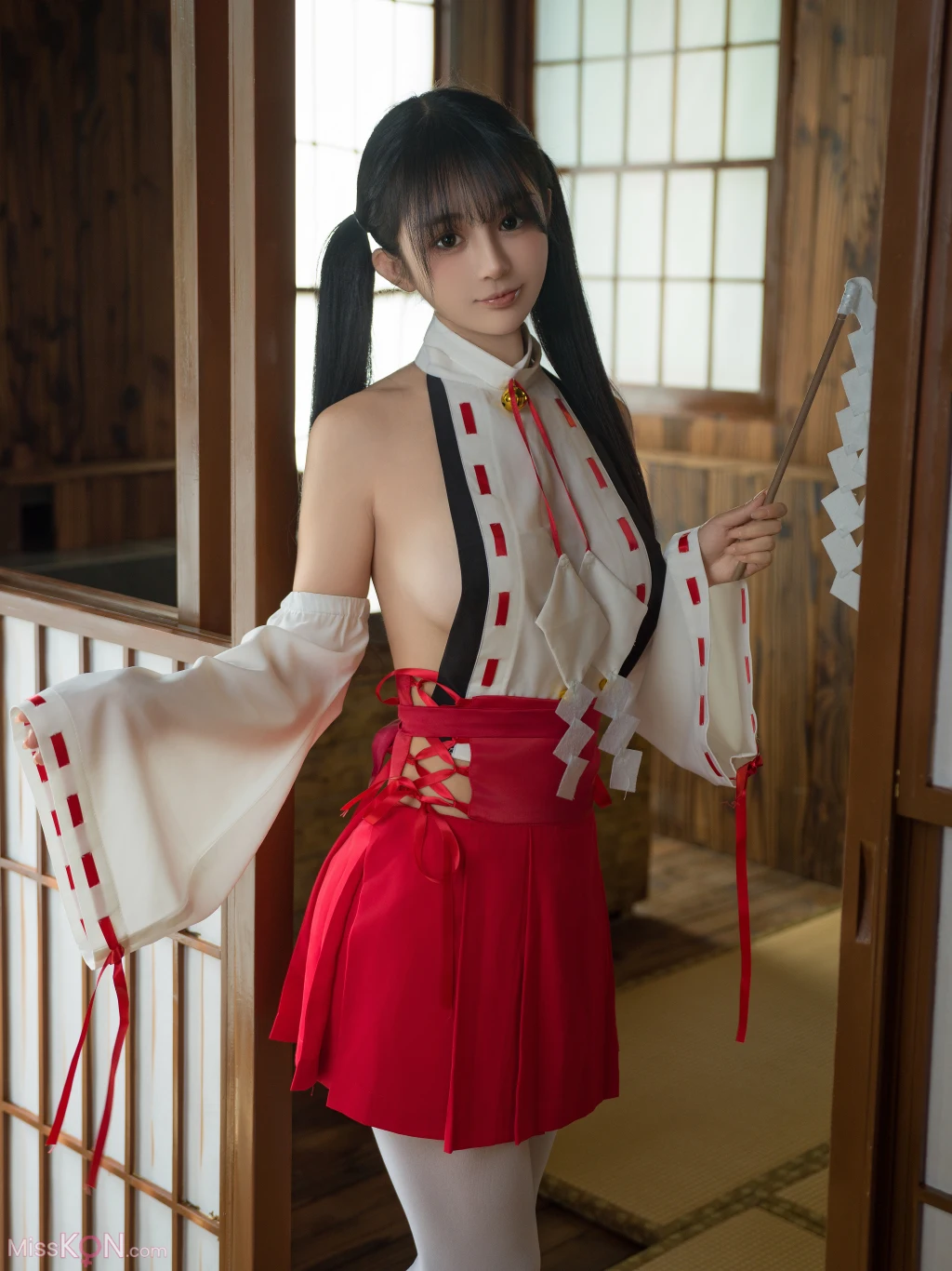 Coser@桜井宁宁: 纺愿缘结 (69 photos )
