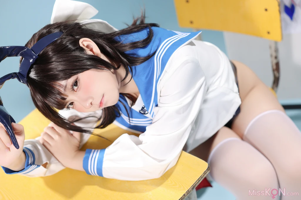 Coser@G44不会受伤: 水手服兔女郎咖啡厅 (27 photos)