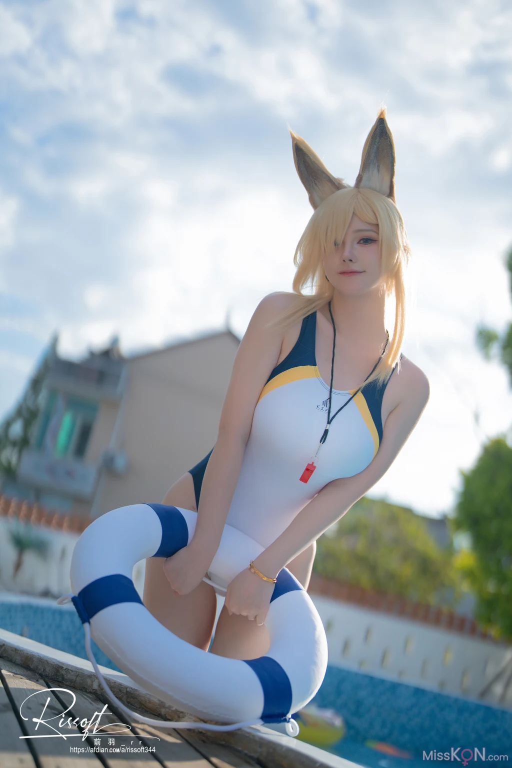 Coser@前羽_rr: 碧蓝档案 尾形康娜竞泳 (53 photos)