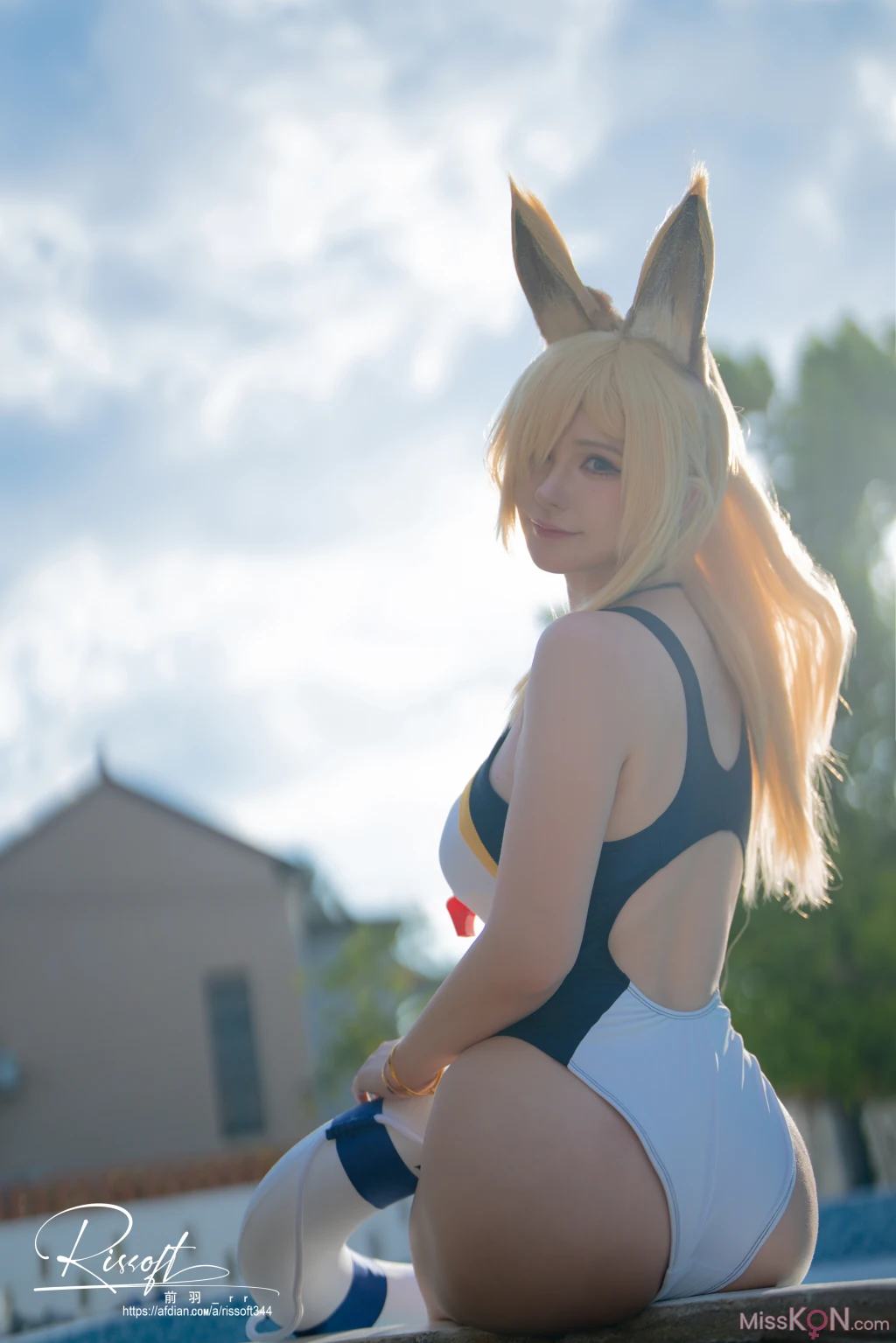 Coser@前羽_rr: 碧蓝档案 尾形康娜竞泳 (53 photos)