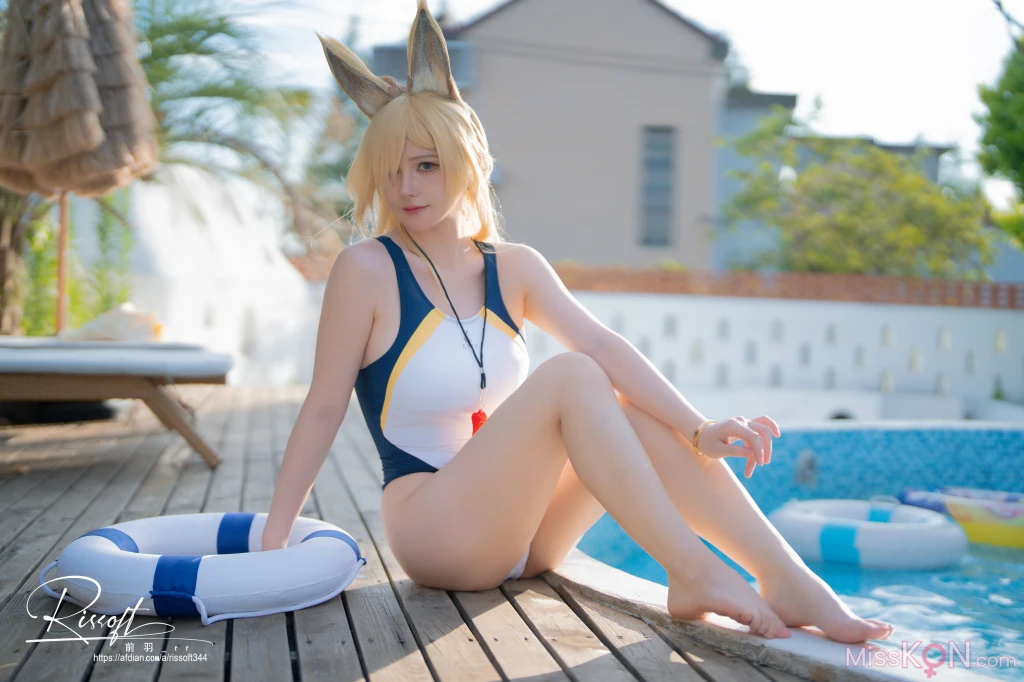 Coser@前羽_rr: 碧蓝档案 尾形康娜竞泳 (53 photos)