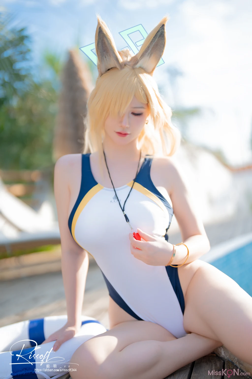 Coser@前羽_rr: 碧蓝档案 尾形康娜竞泳 (53 photos)