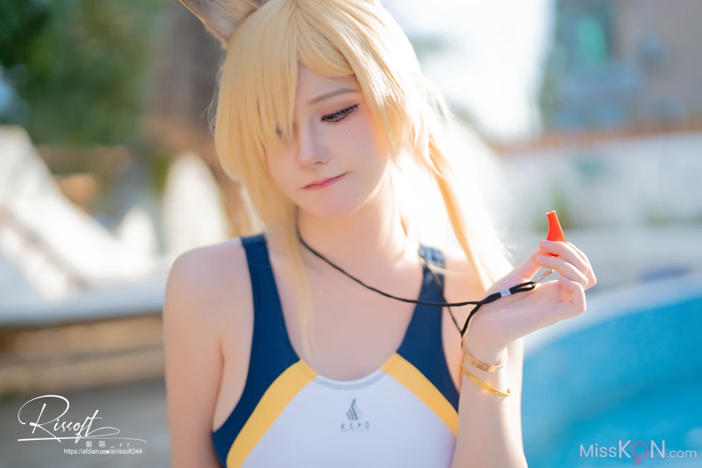 Coser@前羽_rr: 碧蓝档案 尾形康娜竞泳 (53 photos)