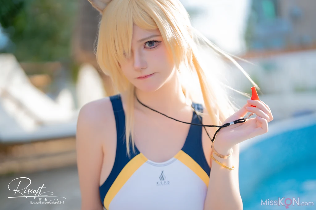 Coser@前羽_rr: 碧蓝档案 尾形康娜竞泳 (53 photos)