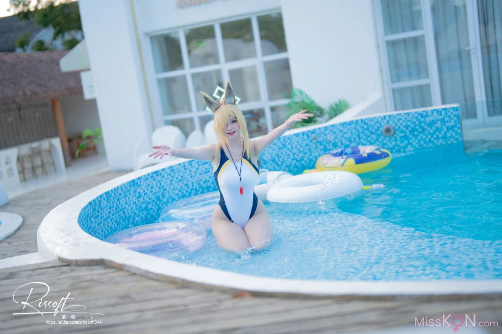Coser@前羽_rr: 碧蓝档案 尾形康娜竞泳 (53 photos)