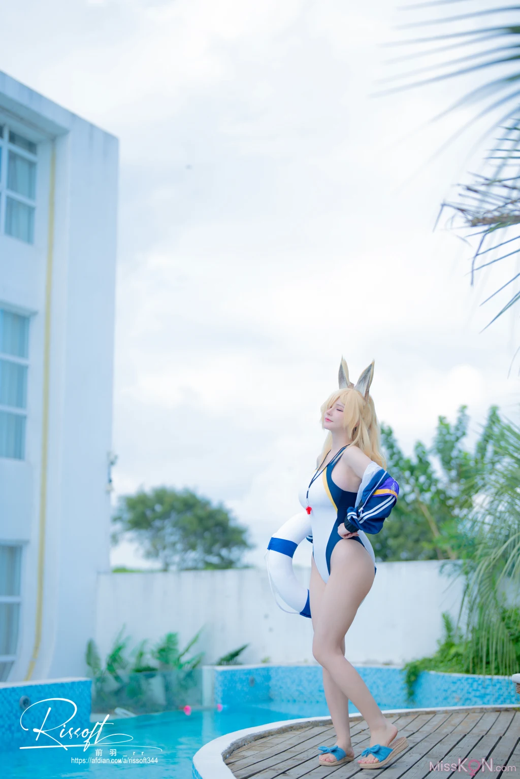 Coser@前羽_rr: 碧蓝档案 尾形康娜竞泳 (53 photos)