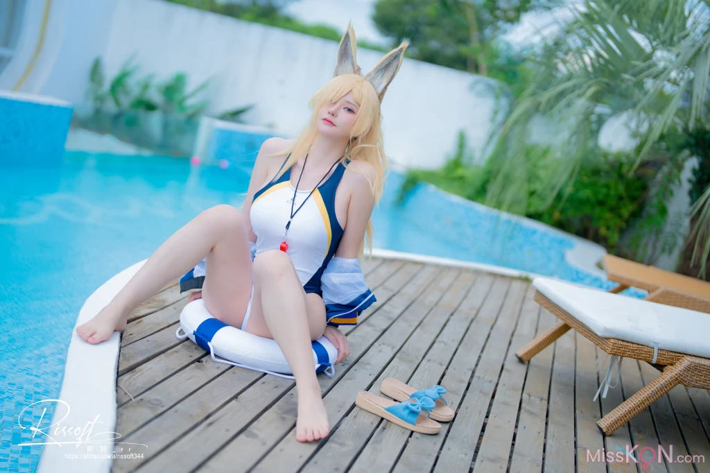 Coser@前羽_rr: 碧蓝档案 尾形康娜竞泳 (53 photos)
