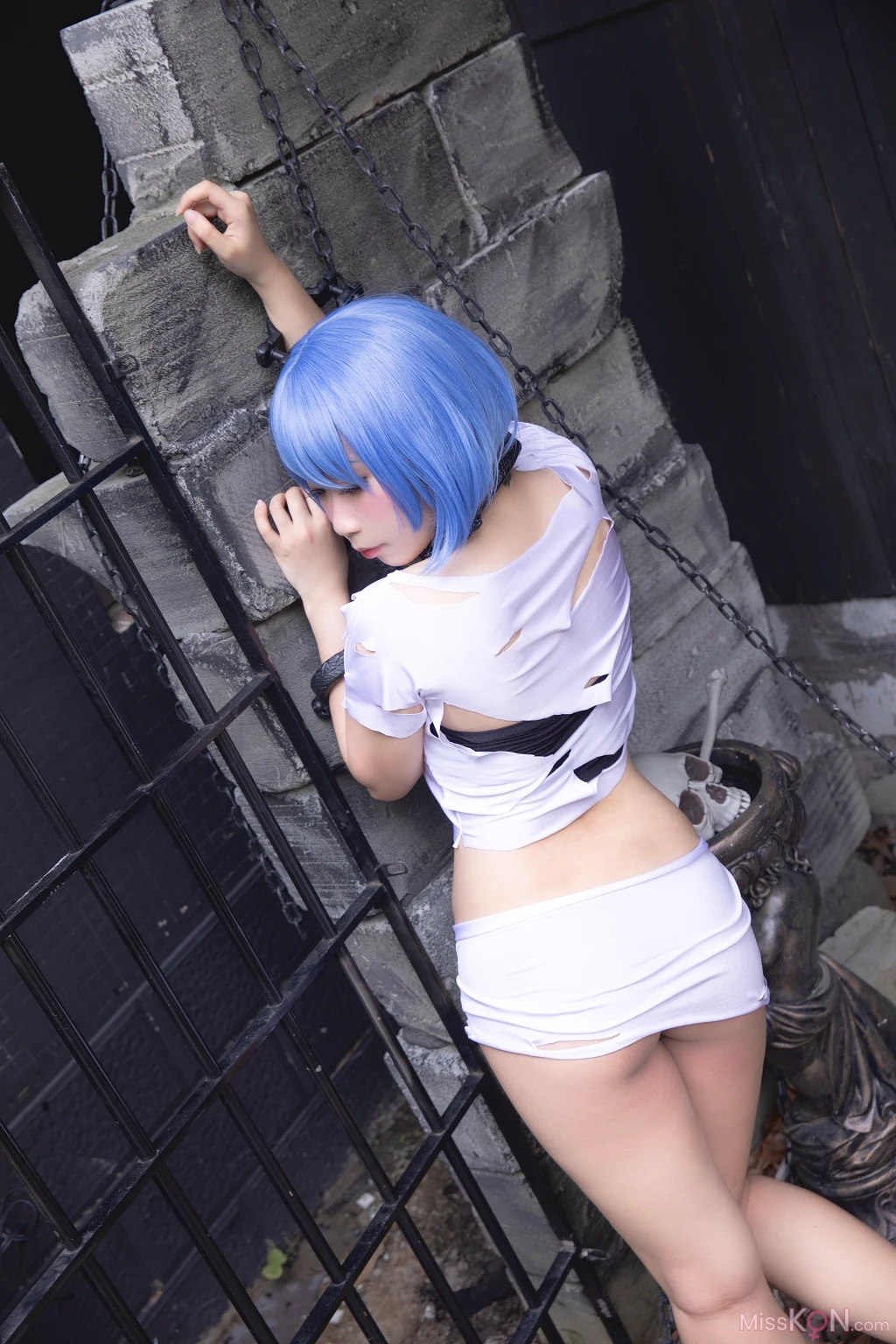 Coser@贞子蜜桃: 碧蓝航线 恰巴耶夫 监狱 (18 photos)