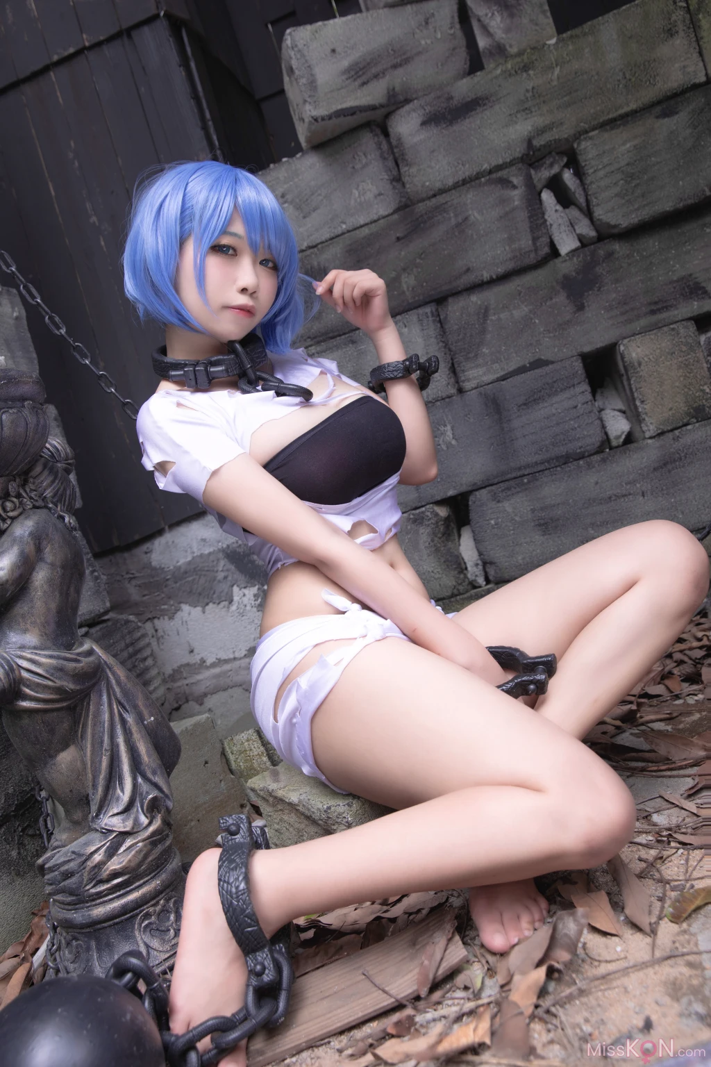Coser@贞子蜜桃: 碧蓝航线 恰巴耶夫 监狱 (18 photos)