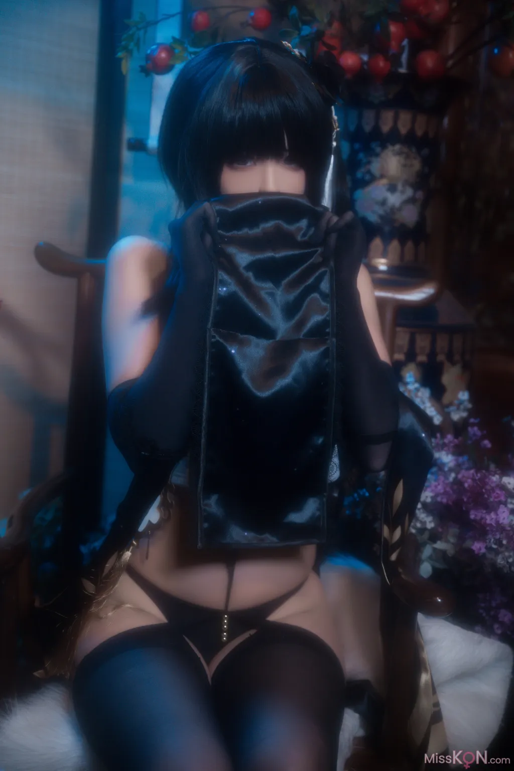 Coser@Quan冉有点饿: 镇海 黑旗袍 (44 photos) – Page 3