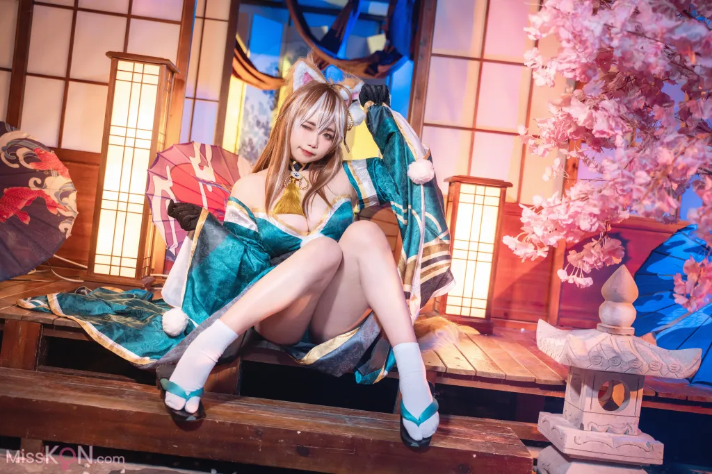 Coser@贞子蜜桃: 原神 希娜小姐 (19 photos)