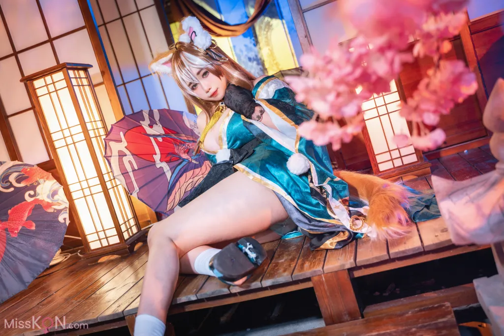 Coser@贞子蜜桃: 原神 希娜小姐 (19 photos)