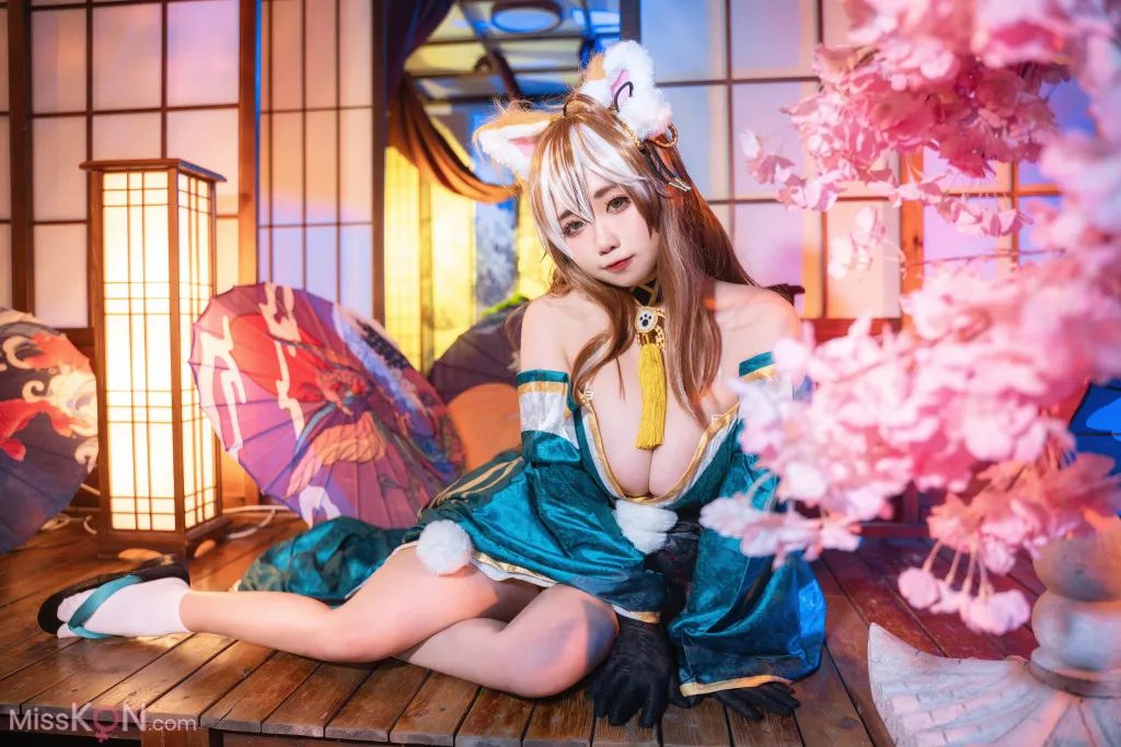 Coser@贞子蜜桃: 原神 希娜小姐 (19 photos)