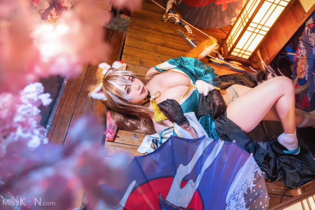 Coser@贞子蜜桃: 原神 希娜小姐 (19 photos)