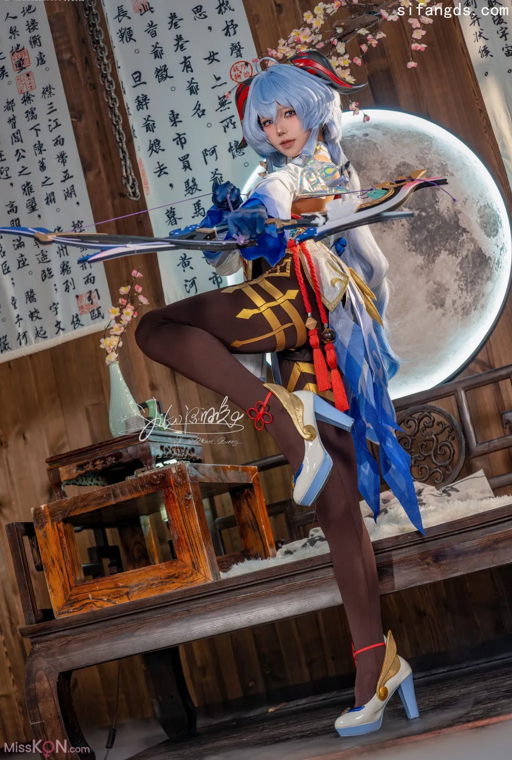 Coser@黏黏团子兔: 11月作品『循循守月-甘雨』- SY (73 photos )