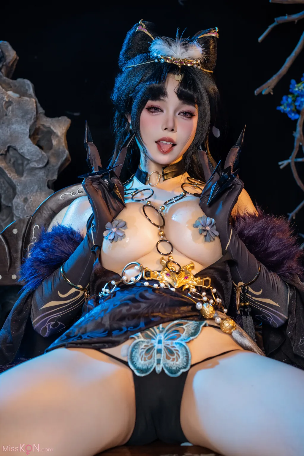 Coser@七月喵子 (qiyuemiaozi): 云溪 – 玉玲珑 (80 photos)
