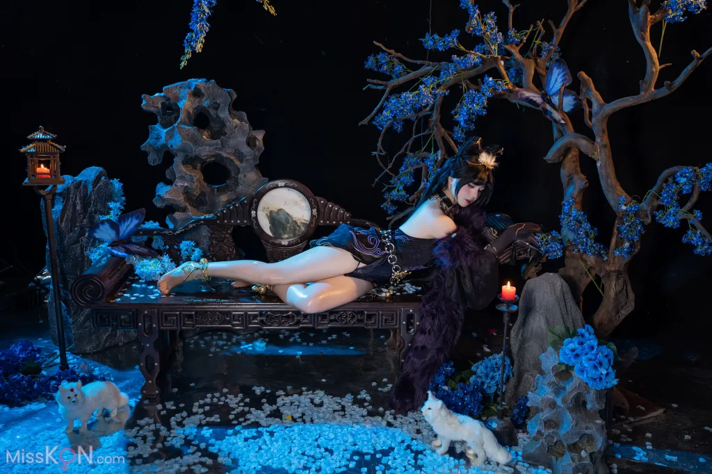 Coser@七月喵子 (qiyuemiaozi): 云溪 – 玉玲珑 (80 photos)