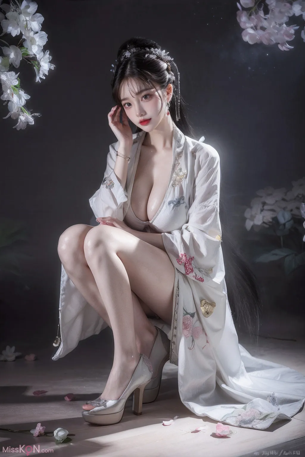 [AI Generated] 拟实画风 Vol.187: 古今结合美佳人 (76 photos)