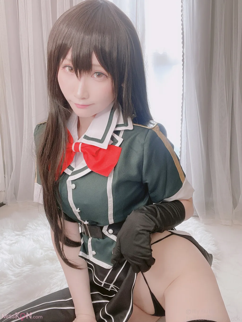 Coser@Atsuki (あつき): Behind-the-scenes Girl Chikuma-san 裏垢女子 筑摩さん (299 photos)