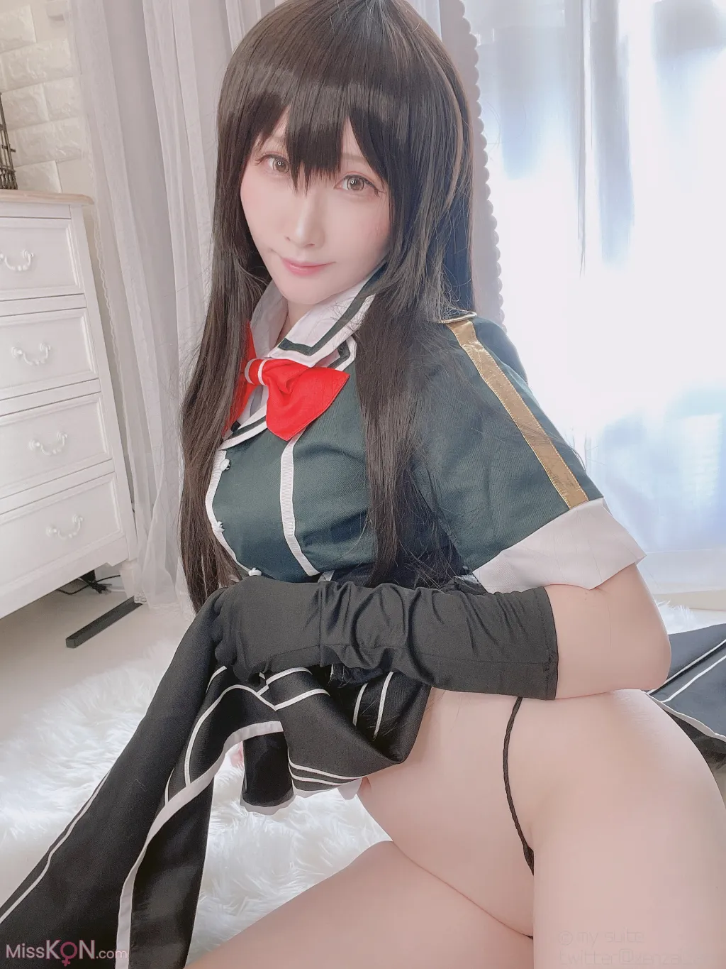 Coser@Atsuki (あつき): Behind-the-scenes Girl Chikuma-san 裏垢女子 筑摩さん (299 photos)