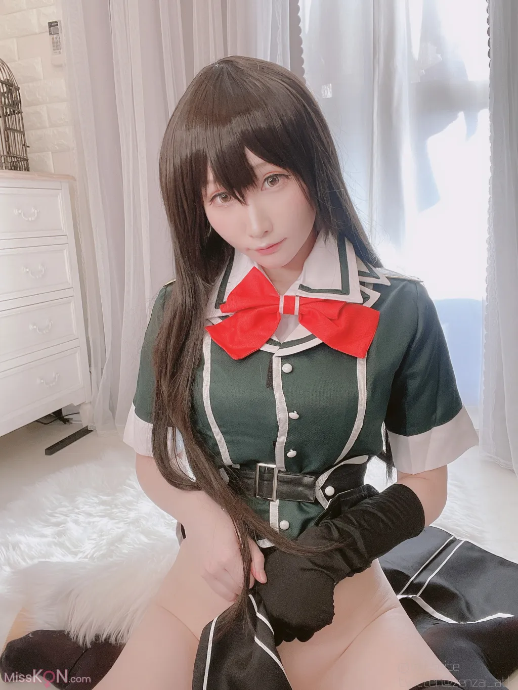 Coser@Atsuki (あつき): Behind-the-scenes Girl Chikuma-san 裏垢女子 筑摩さん (299 photos)