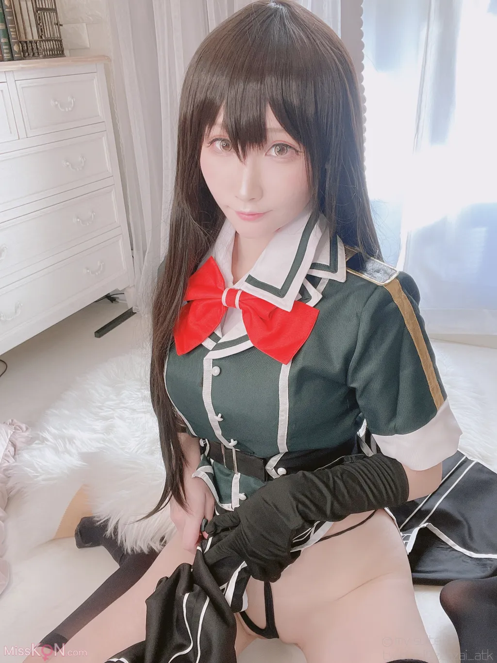 Coser@Atsuki (あつき): Behind-the-scenes Girl Chikuma-san 裏垢女子 筑摩さん (299 photos)