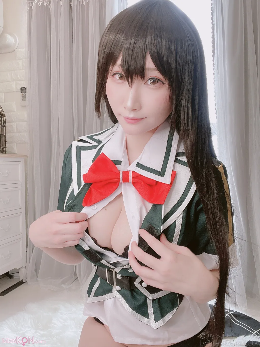 Coser@Atsuki (あつき): Behind-the-scenes Girl Chikuma-san 裏垢女子 筑摩さん (299 photos)