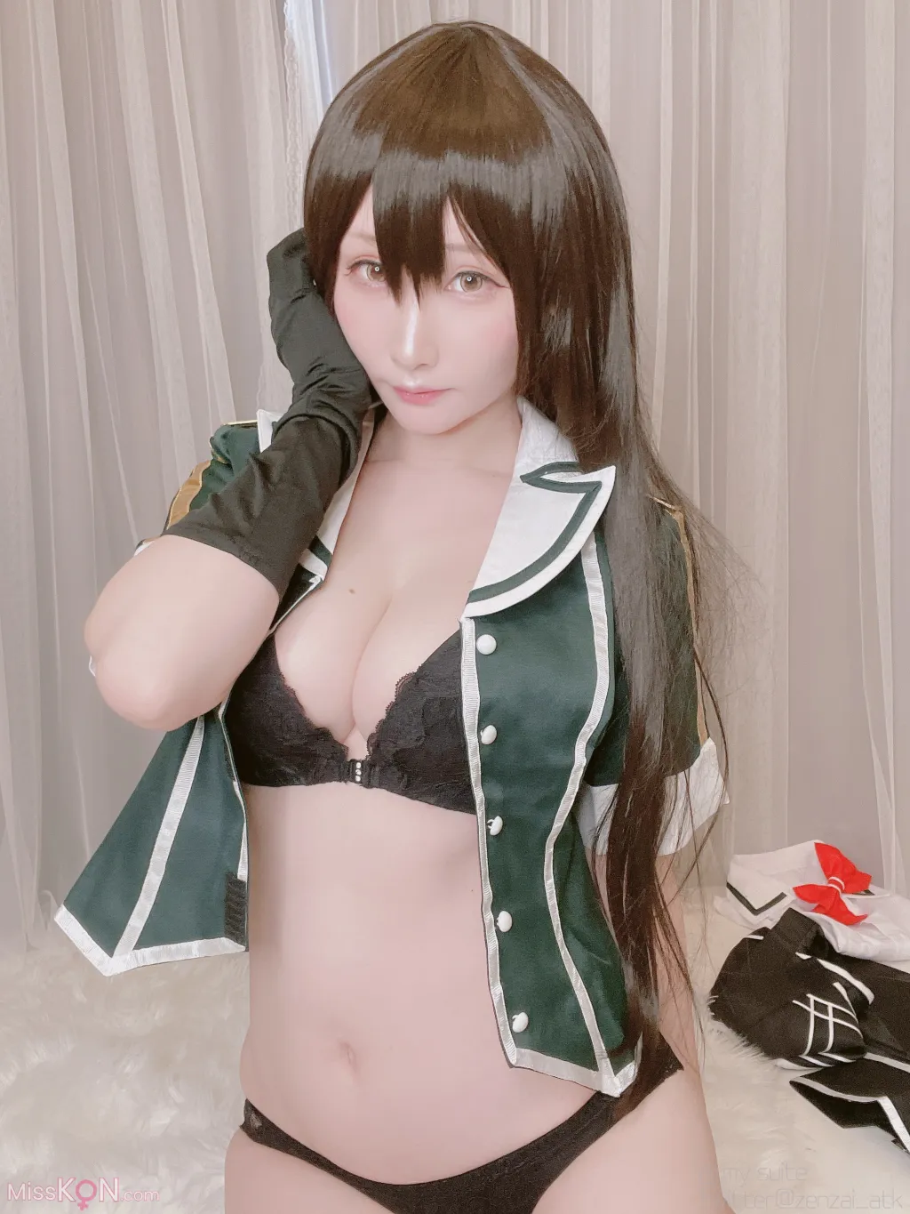 Coser@Atsuki (あつき): Behind-the-scenes Girl Chikuma-san 裏垢女子 筑摩さん (299 photos)