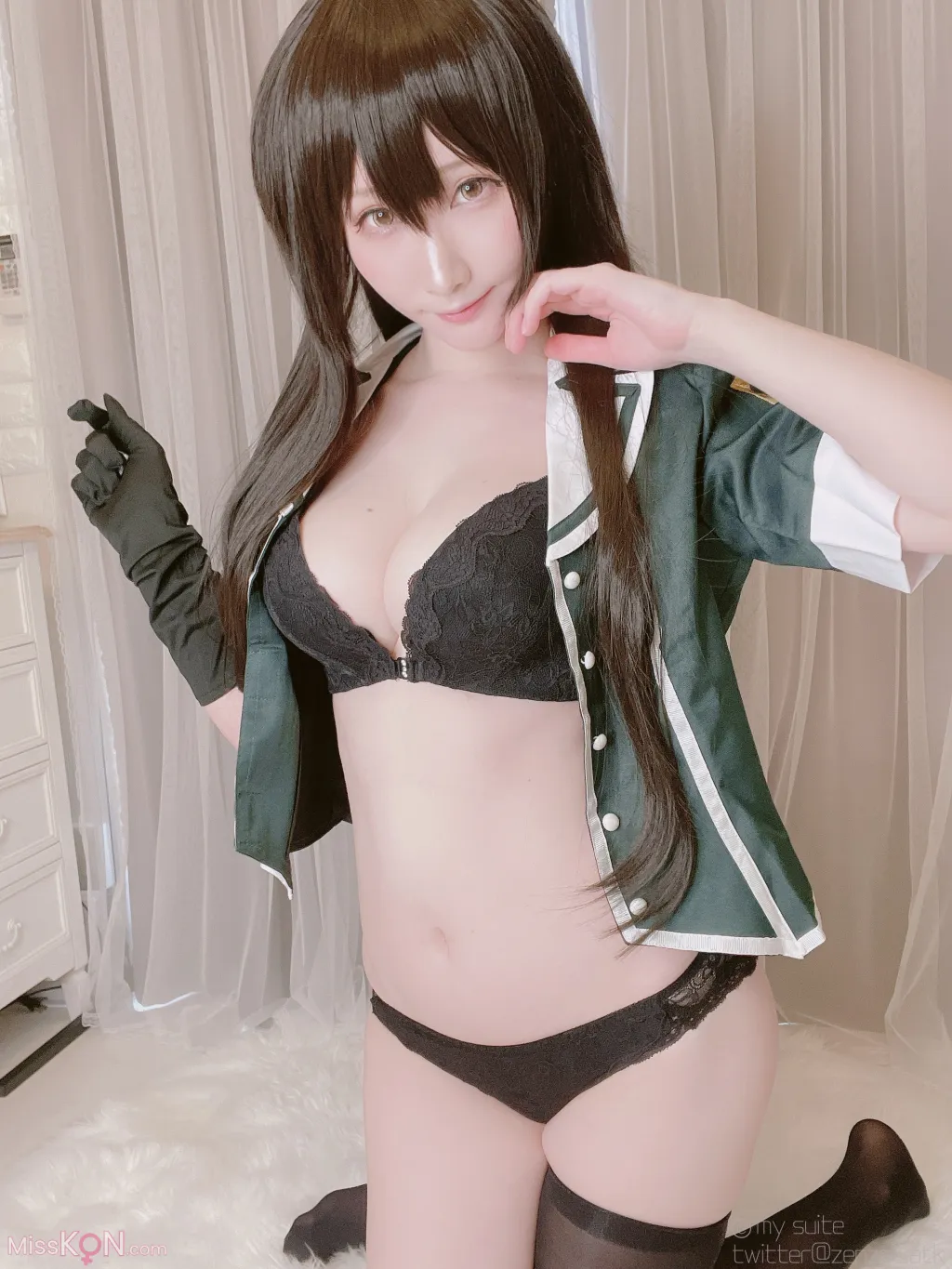 Coser@Atsuki (あつき): Behind-the-scenes Girl Chikuma-san 裏垢女子 筑摩さん (299 photos)