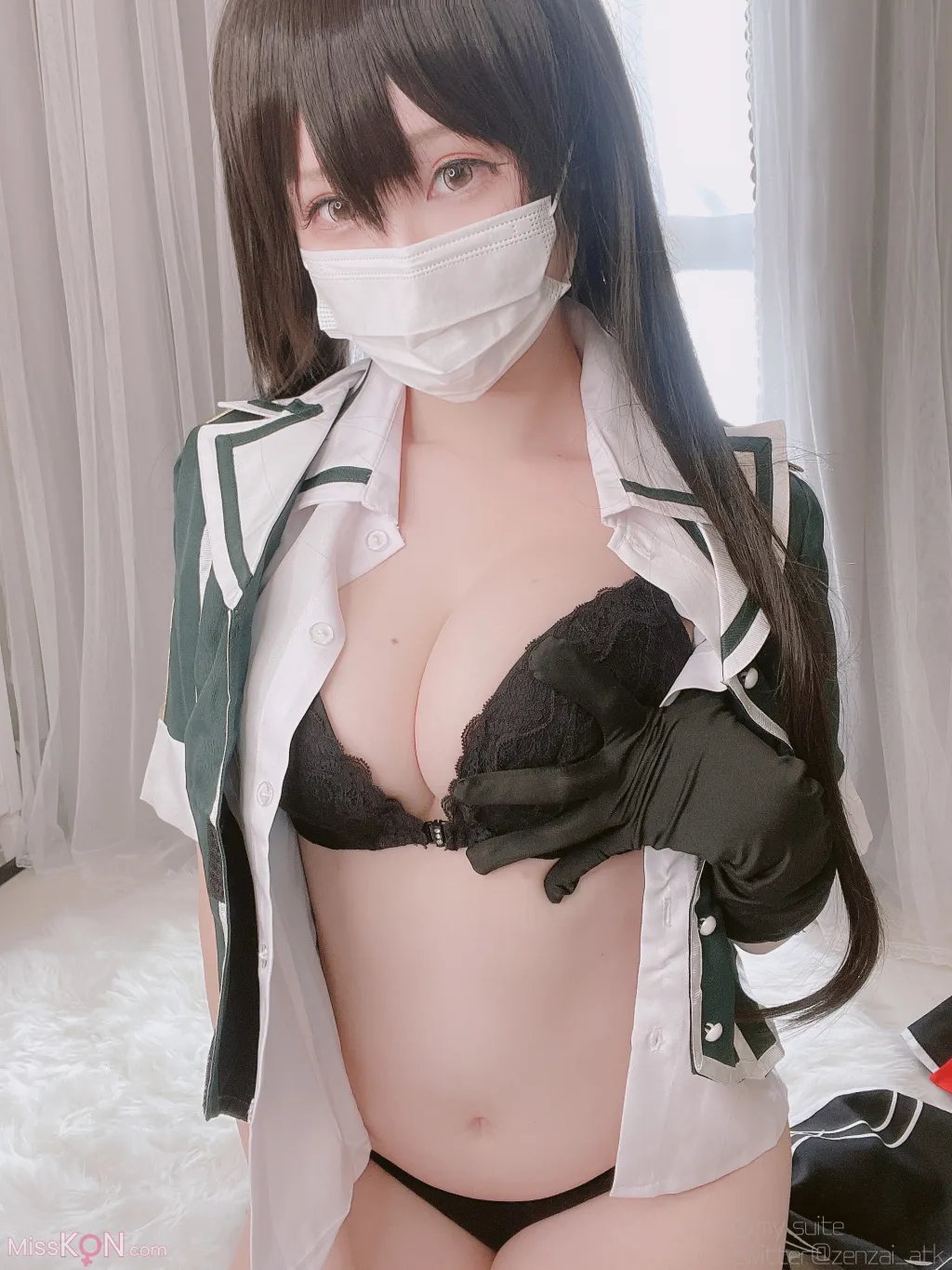 Coser@Atsuki (あつき): Behind-the-scenes Girl Chikuma-san 裏垢女子 筑摩さん (299 photos)