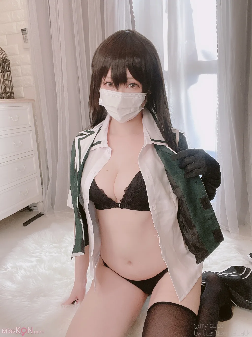 Coser@Atsuki (あつき): Behind-the-scenes Girl Chikuma-san 裏垢女子 筑摩さん (299 photos)