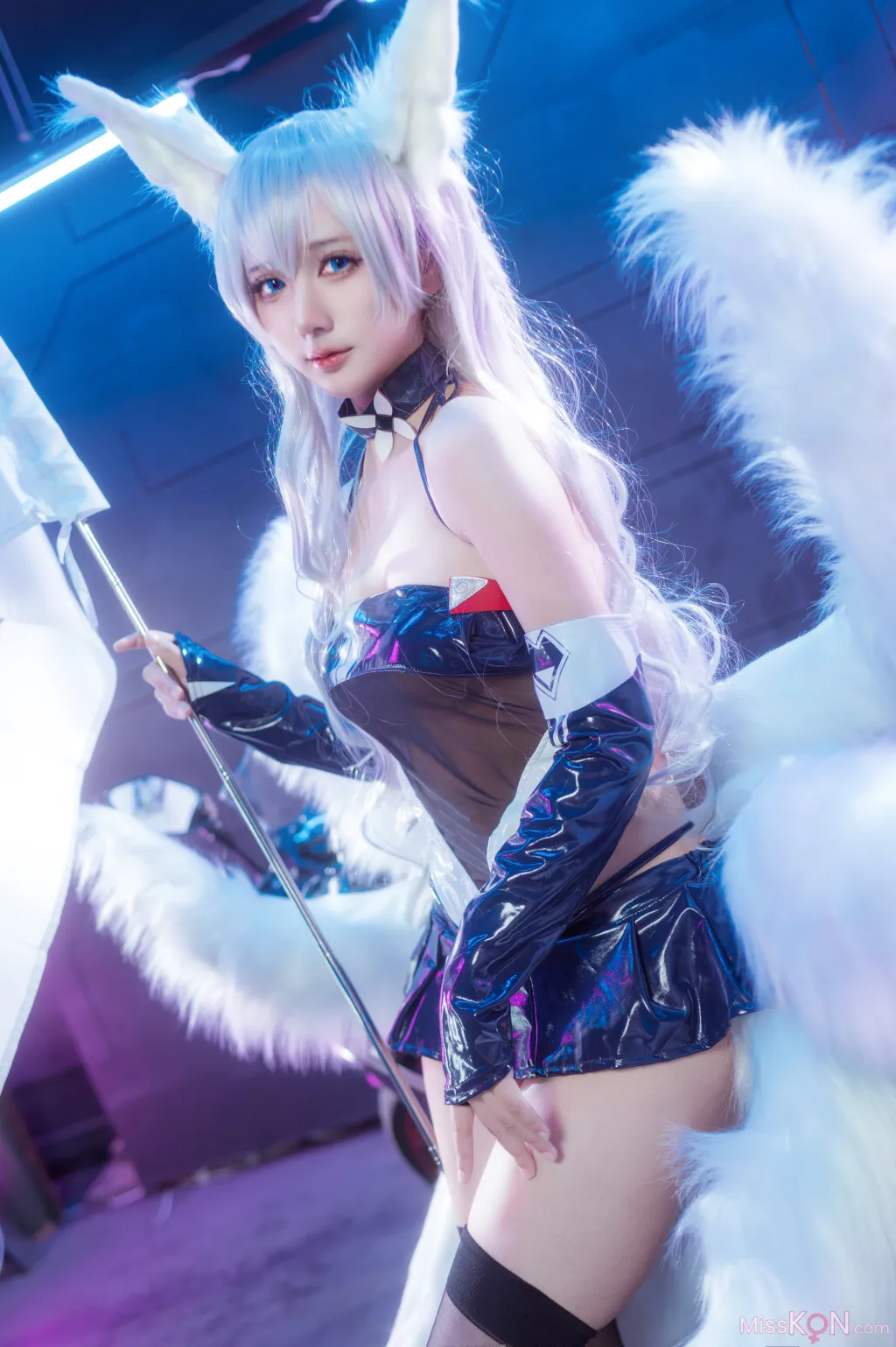 Coser@喜欢爱理吗 &amp; 艾西aiwest: 碧蓝航线 巴尔的摩&amp;信浓 赛车女郎 (47 photos)