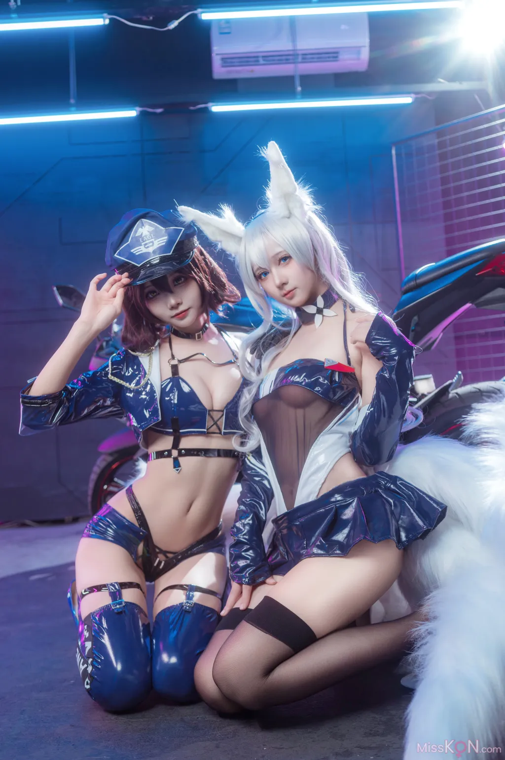 Coser@喜欢爱理吗 & 艾西aiwest: 碧蓝航线 巴尔的摩&信浓 赛车女郎 (47 photos) – Page 5