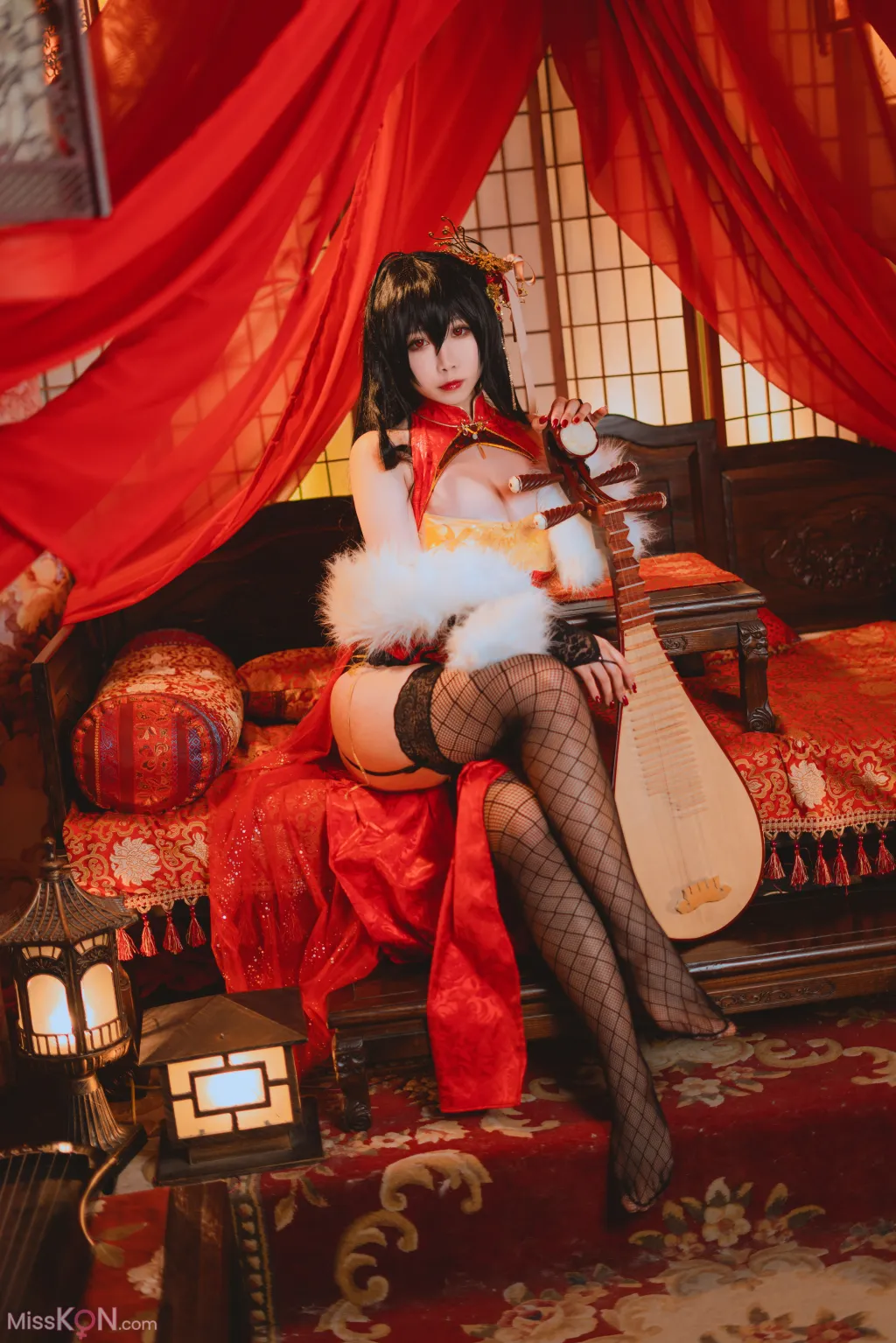 Coser@贞子蜜桃: 大凤旗袍 (10 photos)