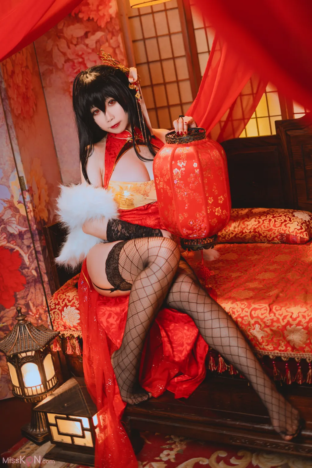 Coser@贞子蜜桃: 大凤旗袍 (10 photos)