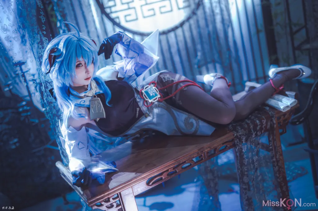 Coser@蠢沫沫 (chunmomo): 原神 甘雨 (27 photos)