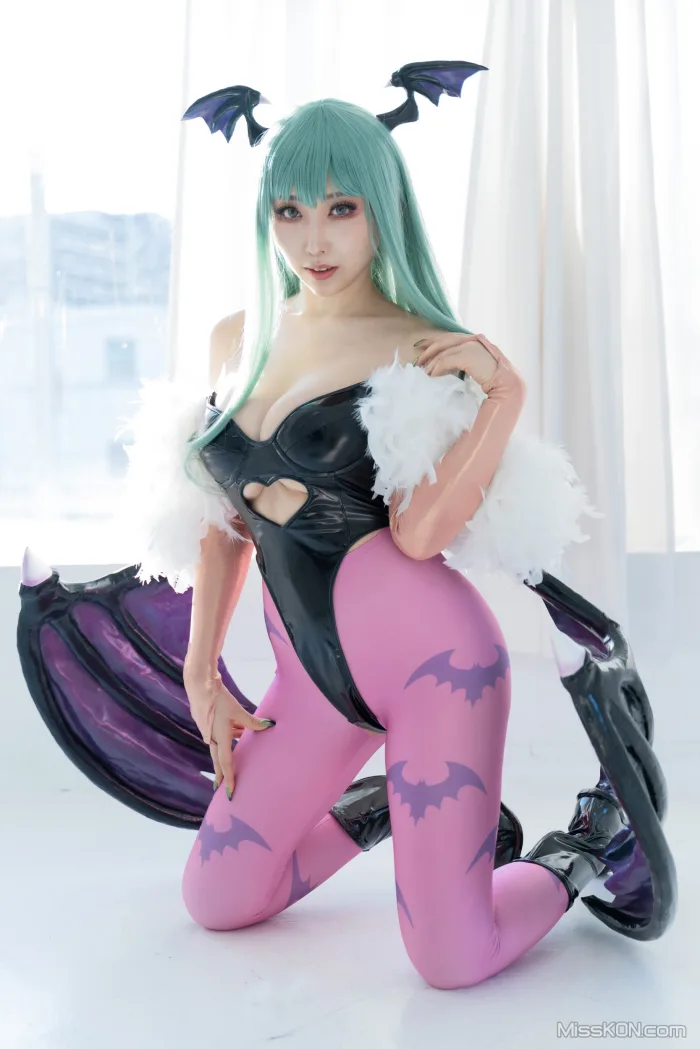 Coser@Reku Momoiro (桃色れく): MORRIGAN AENSLAND (243 photos)