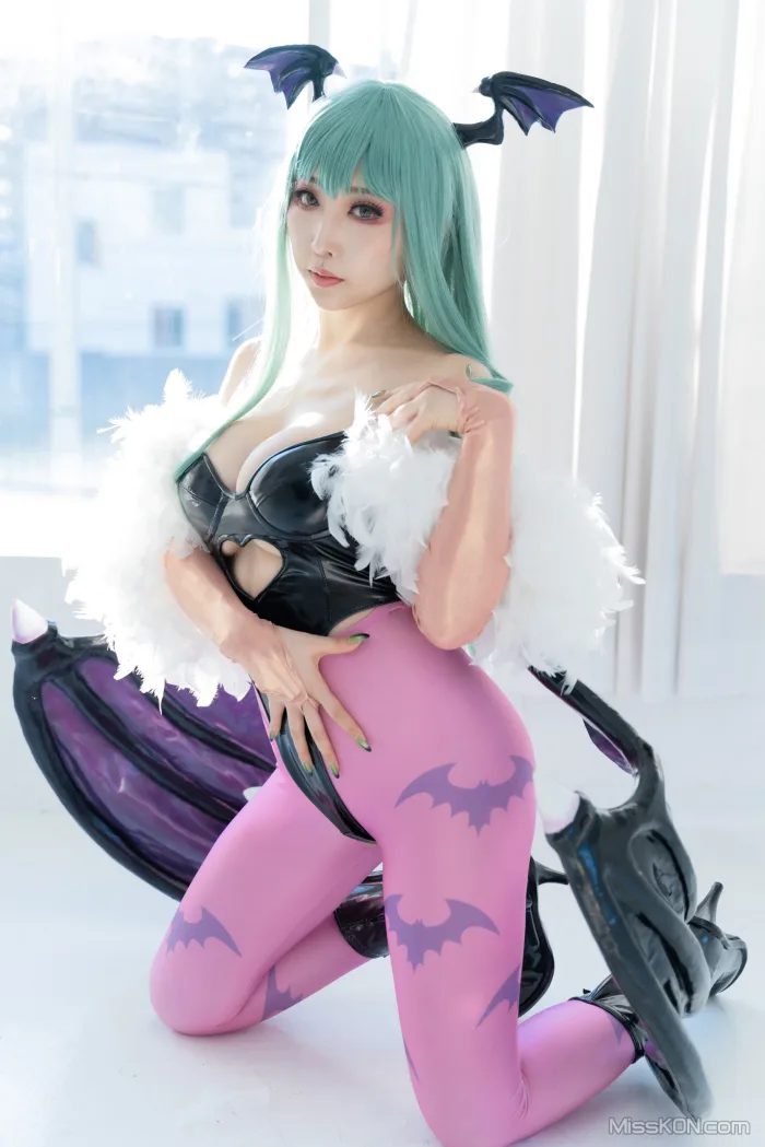 Coser@Reku Momoiro (桃色れく): MORRIGAN AENSLAND (243 photos)