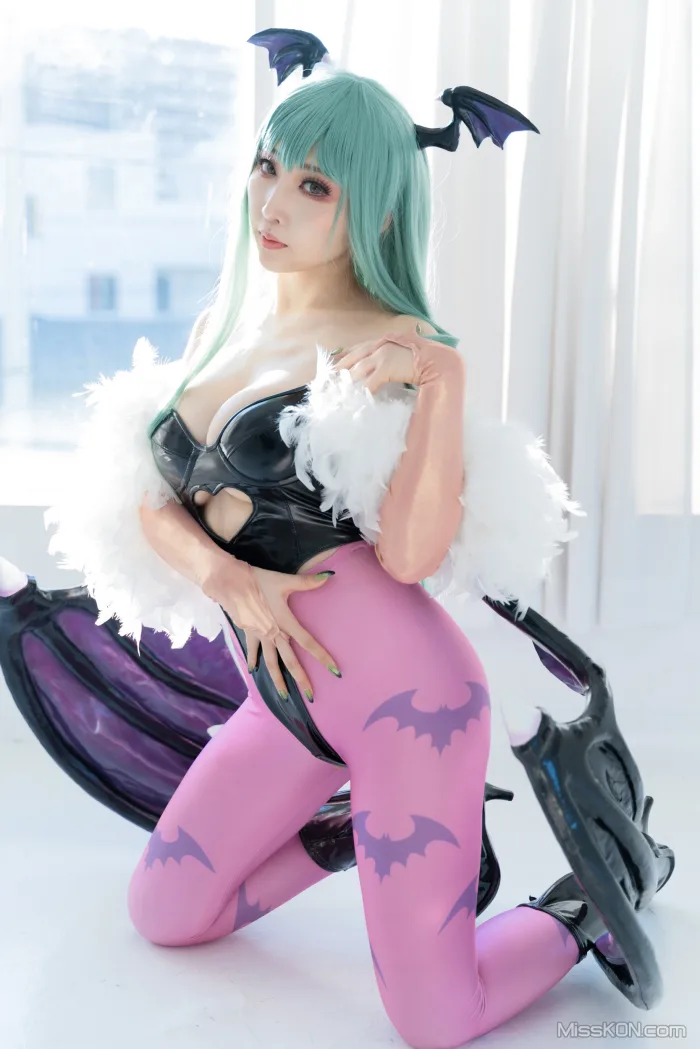 Coser@Reku Momoiro (桃色れく): MORRIGAN AENSLAND (243 photos)