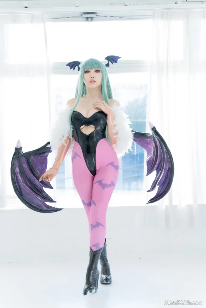 Coser@Reku Momoiro (桃色れく): MORRIGAN AENSLAND (243 photos)