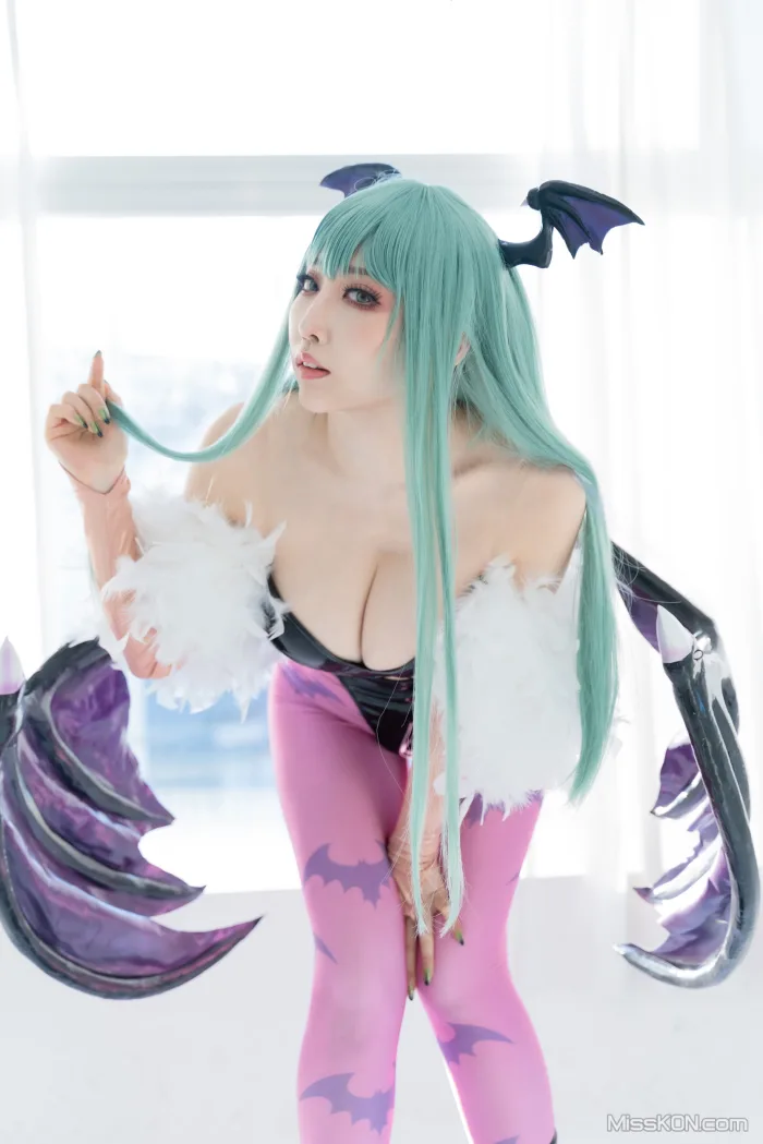 Coser@Reku Momoiro (桃色れく): MORRIGAN AENSLAND (243 photos)