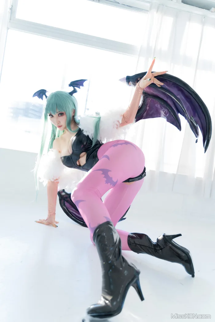 Coser@Reku Momoiro (桃色れく): MORRIGAN AENSLAND (243 photos)