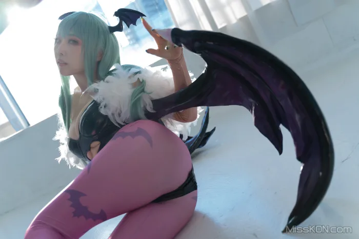 Coser@Reku Momoiro (桃色れく): MORRIGAN AENSLAND (243 photos)