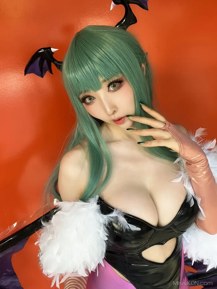 Coser@Reku Momoiro (桃色れく): MORRIGAN AENSLAND (243 photos)