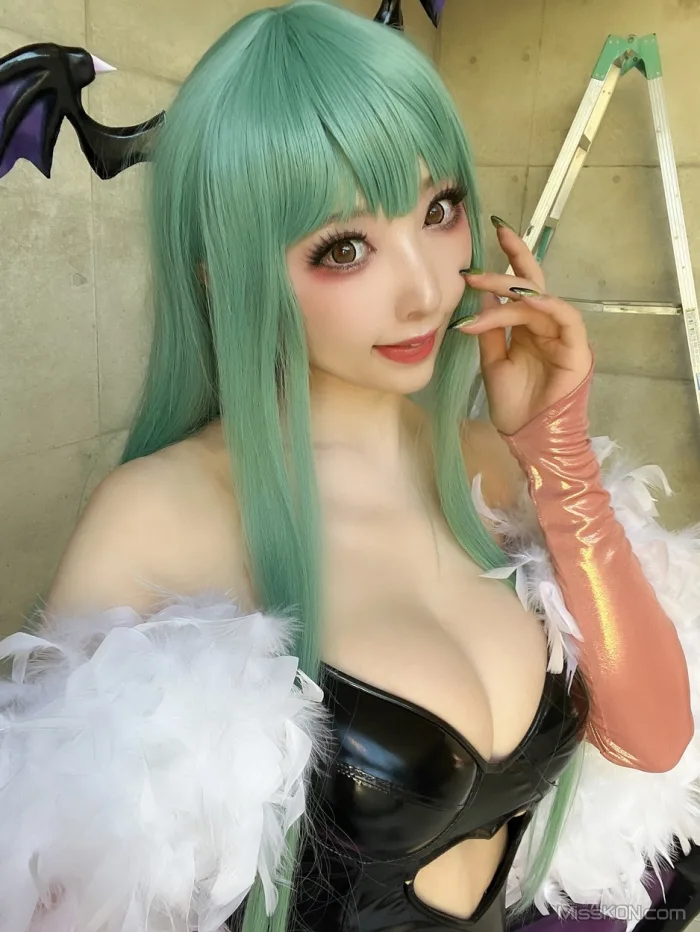 Coser@Reku Momoiro (桃色れく): MORRIGAN AENSLAND (243 photos)
